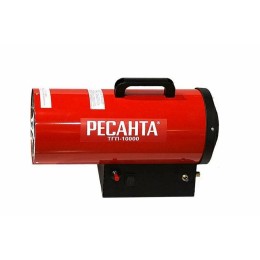 Тепловые пушки Ресанта ТГП-10000 67/1/20 Тепловая газовая пушка { Мощность 10кВт, 300м.куб/ч, 0,7 бар, расход 0,86кг/час }